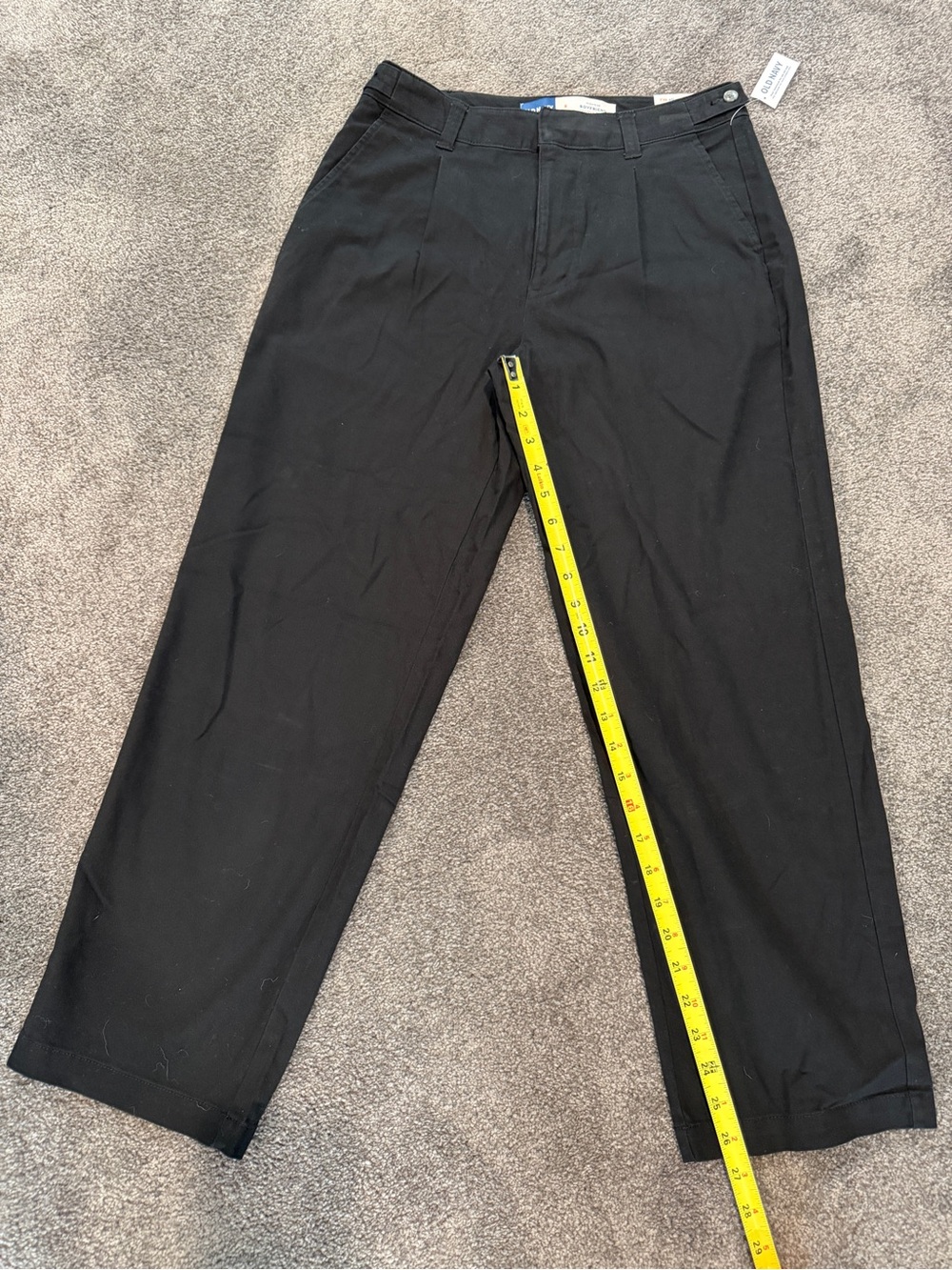 Old Navy black High rise boyfriend pants